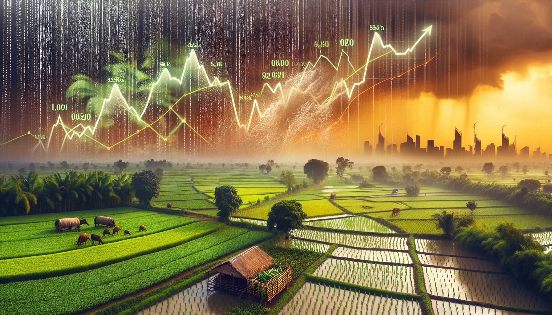 Monsoon Madness: The Influence of Initial Rainfall on Commodity Prices in India