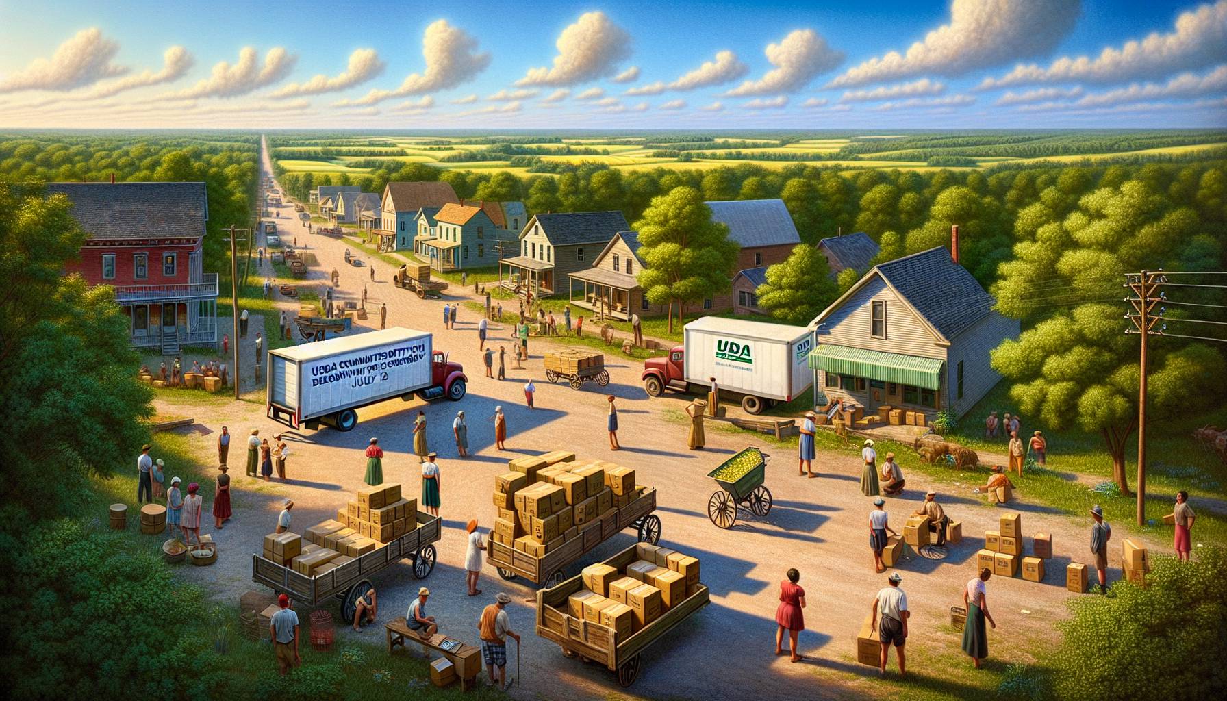 USDA Commodities Distribution in Kingsland to Begin Sooner on July 12